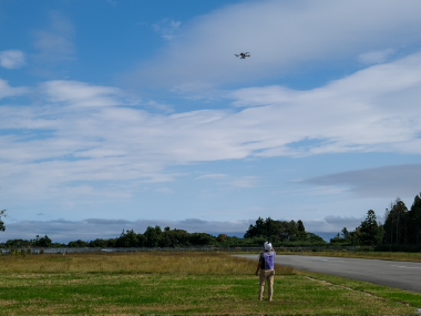 過酷環境ドローンチャレンジ（HEDC）競技風景
