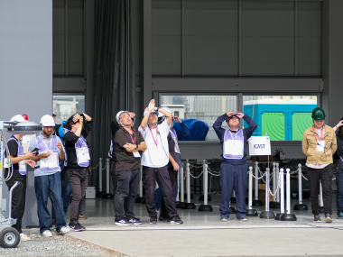 過酷環境ドローンチャレンジ（HEDC）競技風景