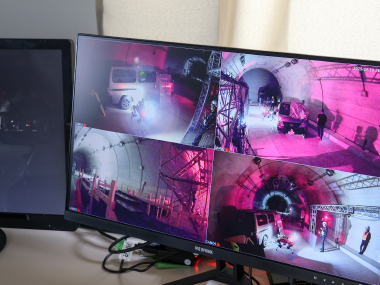 プラント災害チャレンジ競技風景