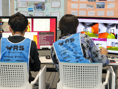 シミュレーション災害チャレンジ競技風景